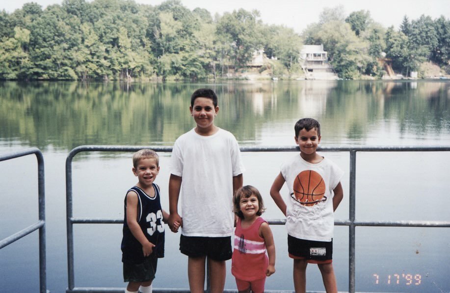  Matt Kochen with siblings (and future campers) Jacob, Leah, and Jon 