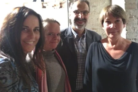 Ivana Jeissing. Carolina Mojto Helmut Wegener, Karin Graf (© Metrolit)