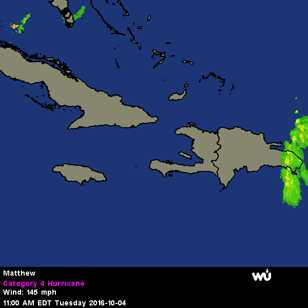 Hurricane Matthew Heads North to Wreak Havoc on Georgia and the Carolinas