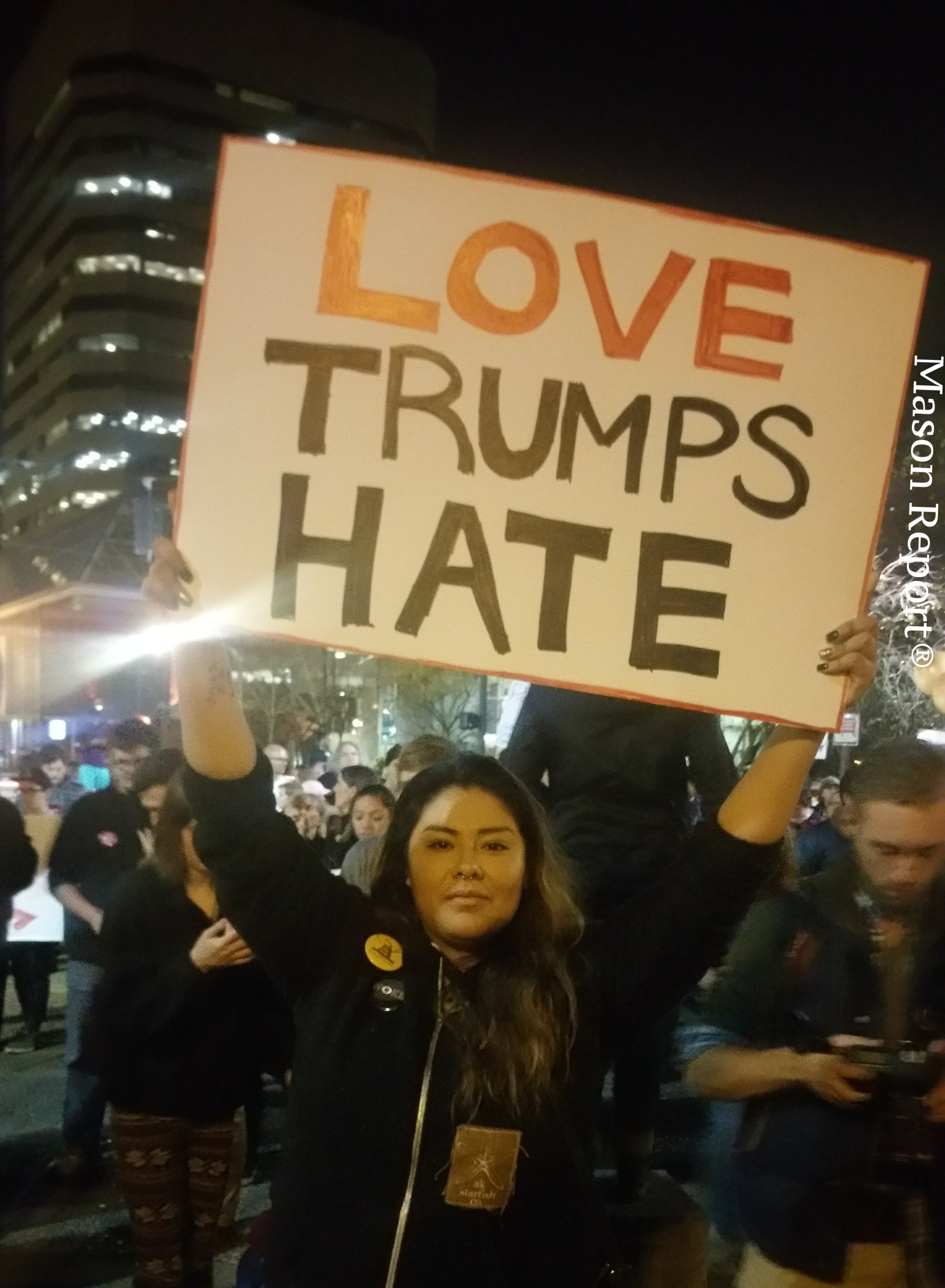 Portland's Resistance Marches to Protest Hate and Fascism