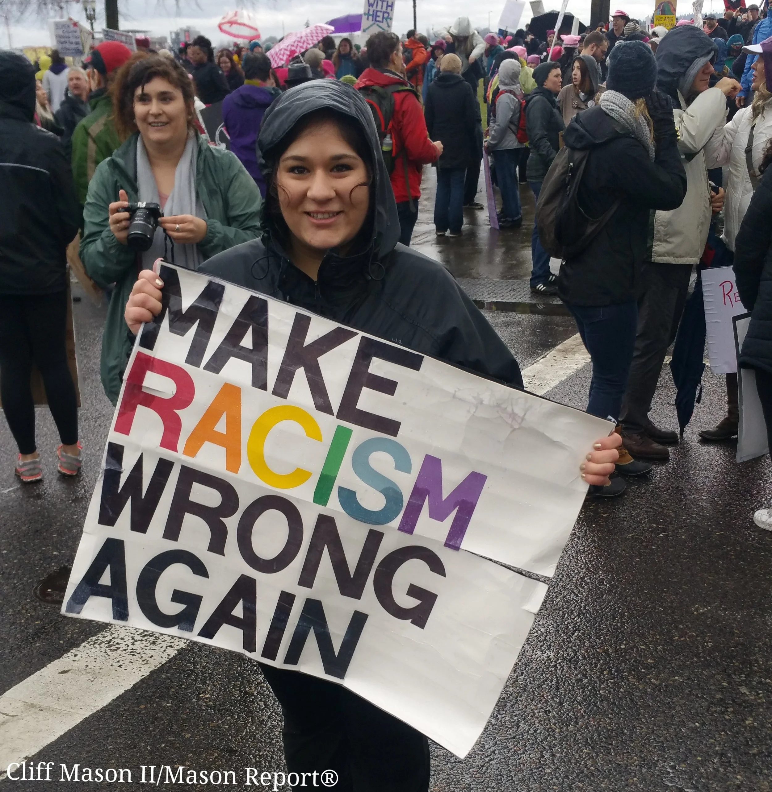 Appreciation For Humanity Draws Tens of Thousands to Portland Women's March