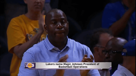 Johnson's First Move as Lakers President was Magic