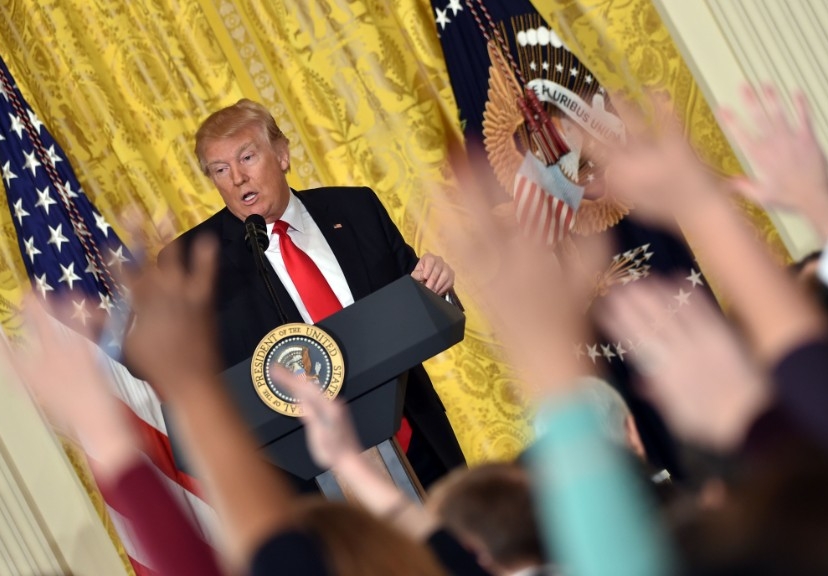 Trump Bans Fact-Based News Organizations from Press Briefing