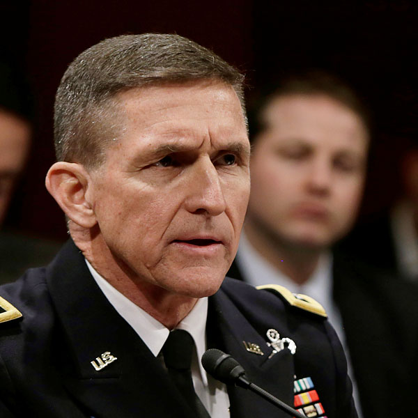 Flynn testifies before the House Intelligence Committee in 2014. Credit: Reuters photo: Gary Cameron