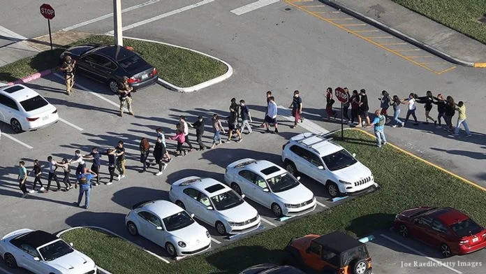 Valentine's Day Gun Massacre Leaves 17 Dead at Parkland, FL High School