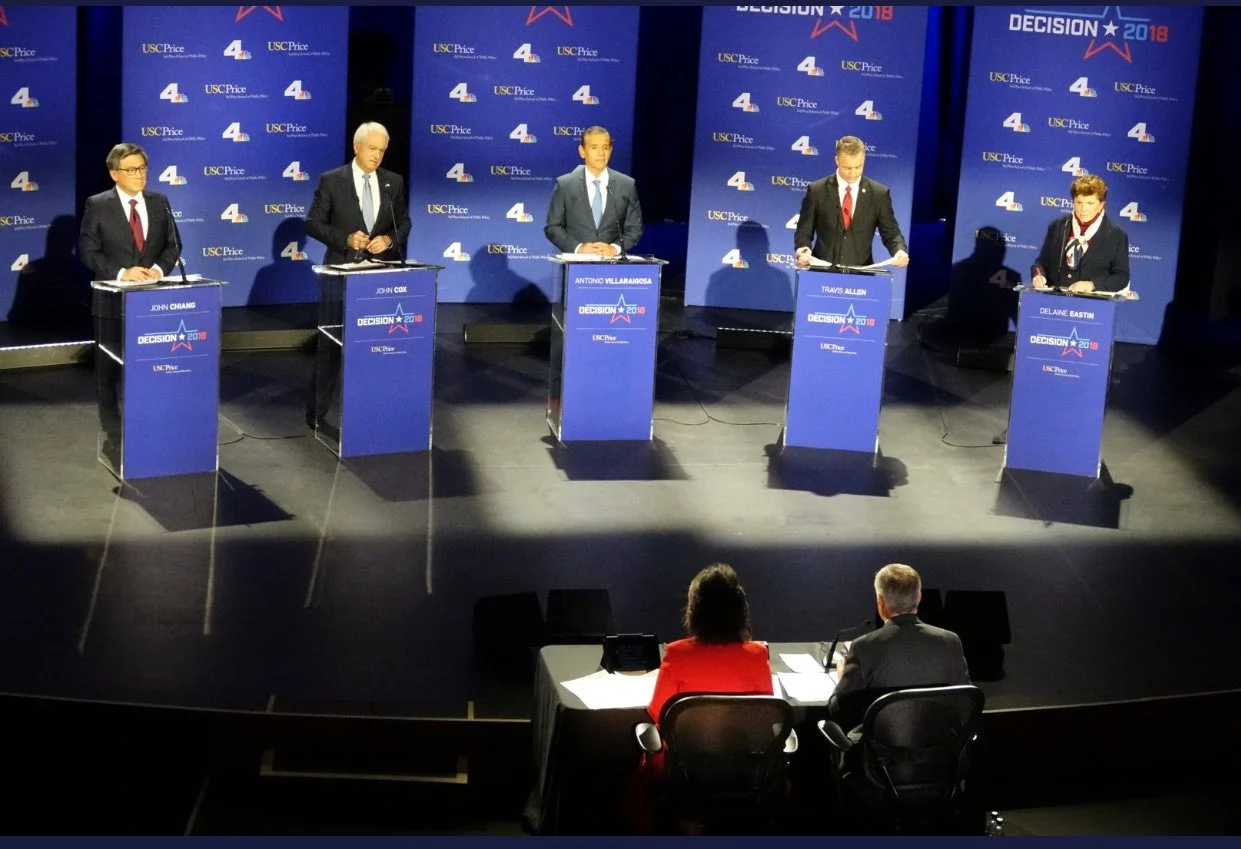 California's Gubernatorial Candidates Debate Public Policy