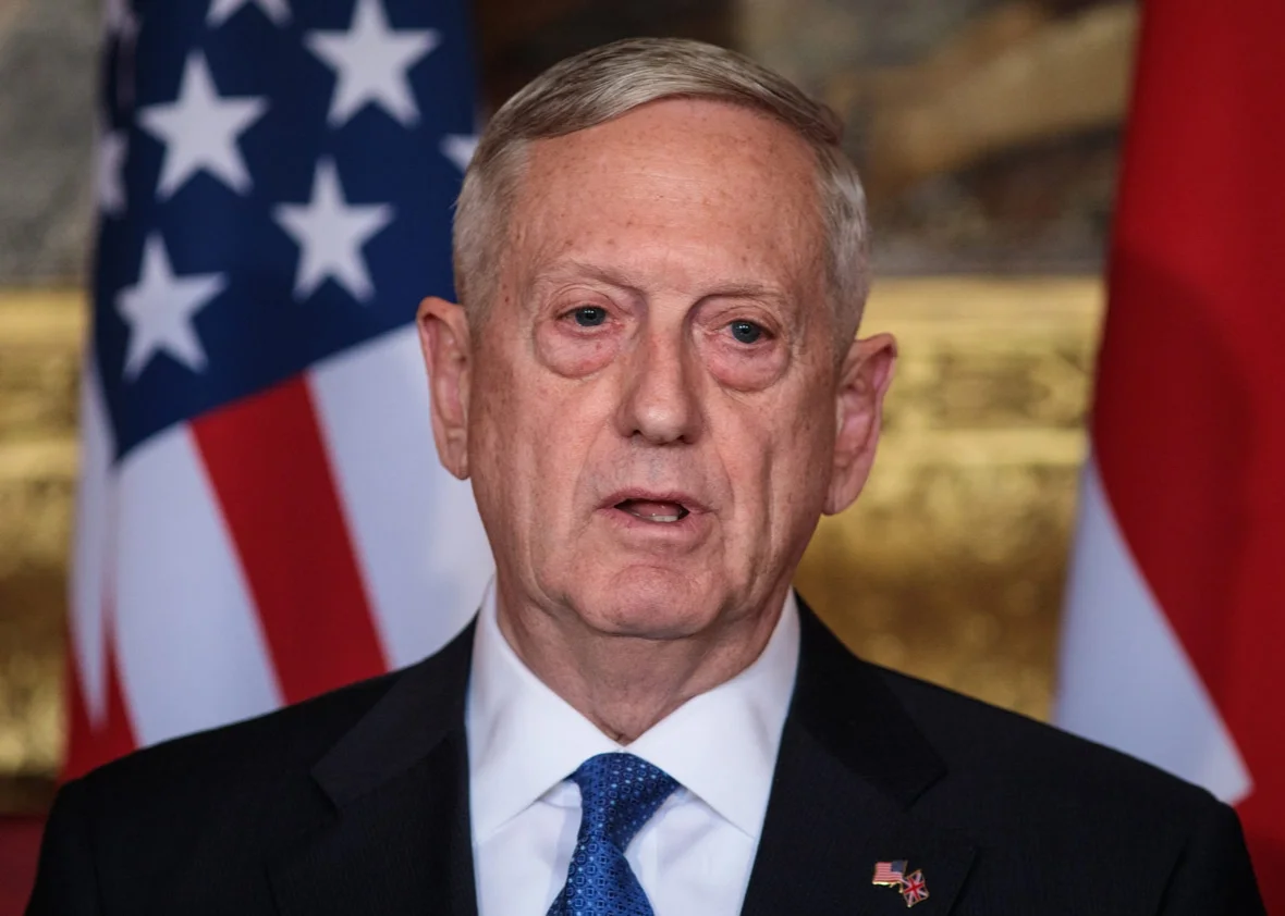 Sec. of Defense Gen. James Mattis Resigns in Protest