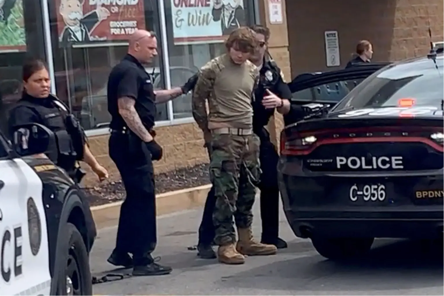 White Supremacist Terrorist Killed 10 in Buffalo