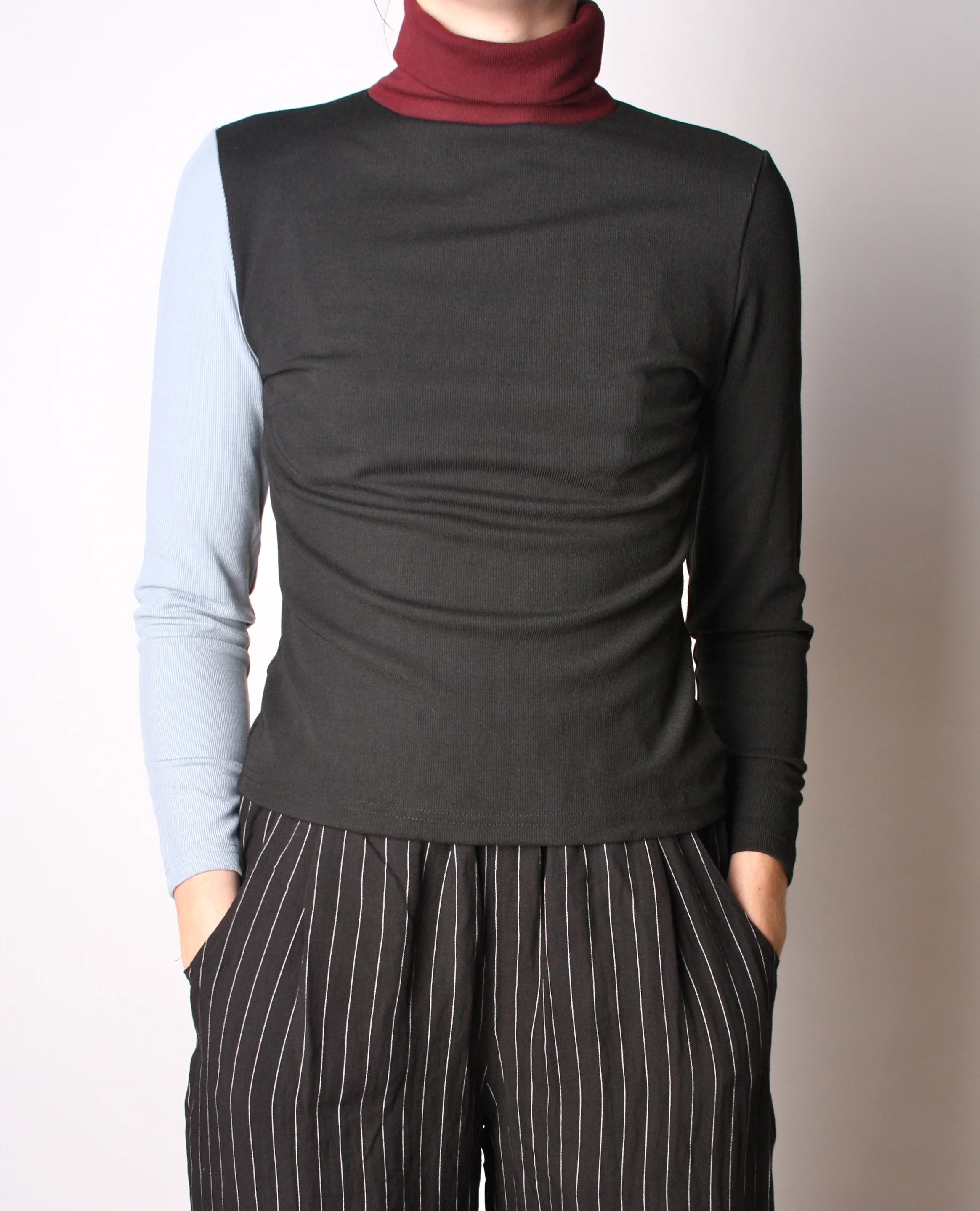 Kinki Gerlinki multi coloured turtleneck skivvy