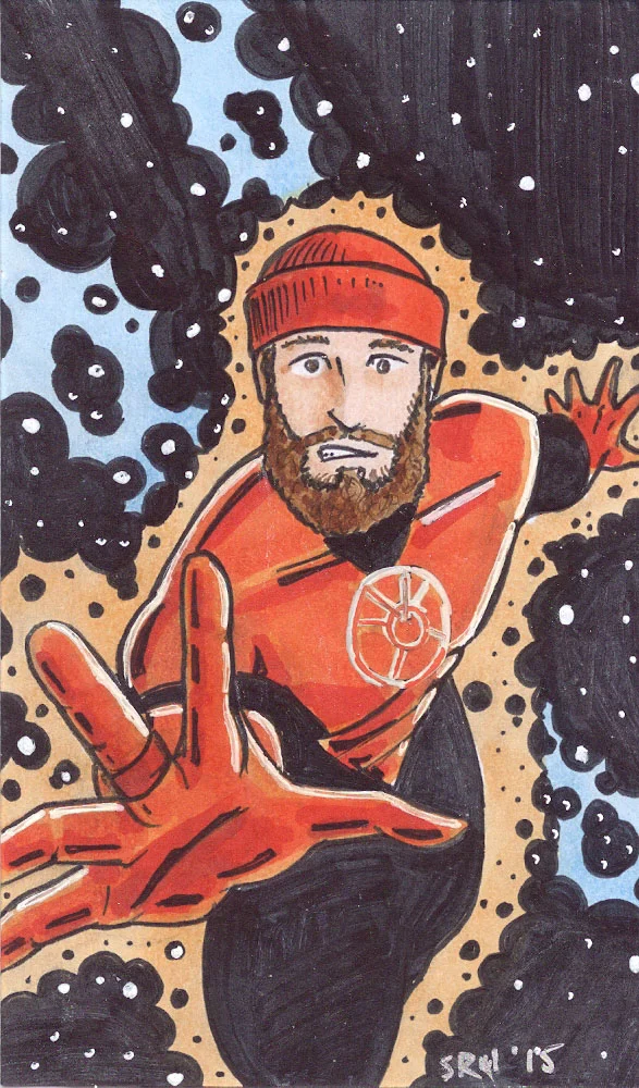 Sam Bantner with an Orange&nbsp;Power Ring by Scott Ryan-Hart