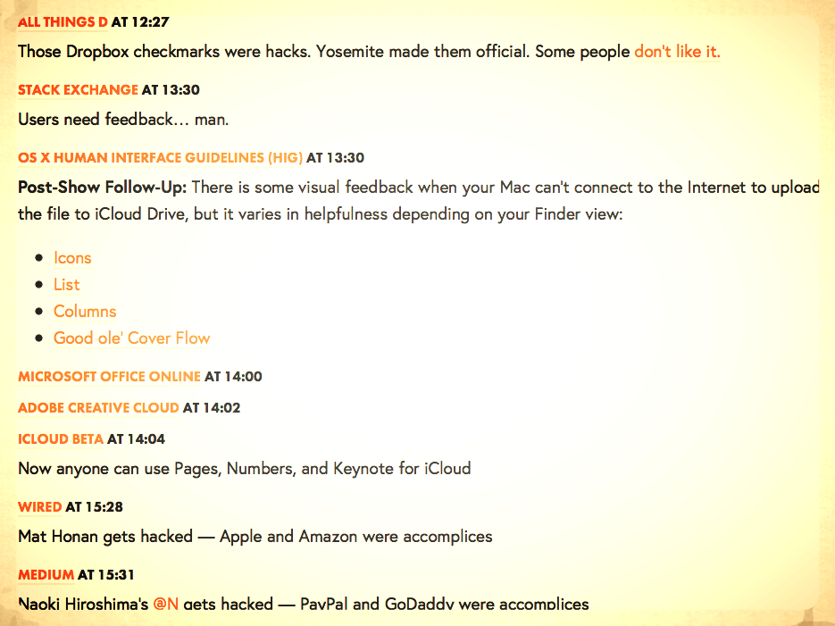 Those timestamps though…