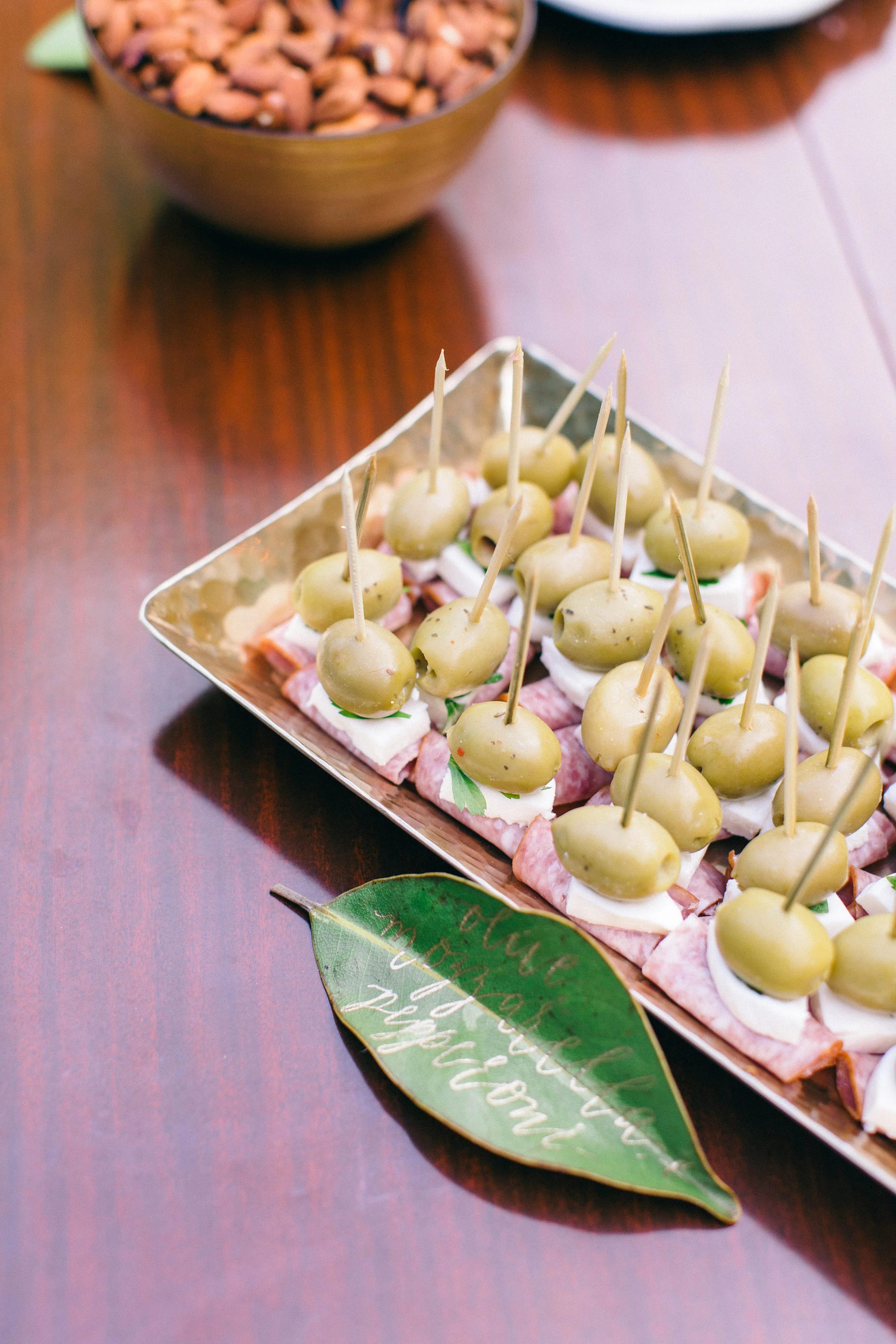 Delicious appetizers.
