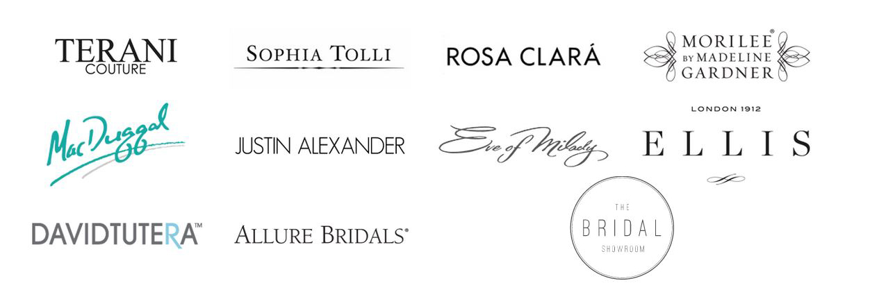 The Bridal Showroom carries many sought after bridal gown designers. And now they carry The Justine M Couture Collection of Veils and Headpiece Combs! 