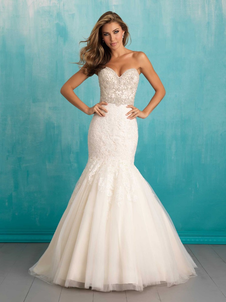 Andrea & Leo Couture ISABEL Dress A1080W A Line Wedding Dress Lace Bri –  Glass Slipper Formals