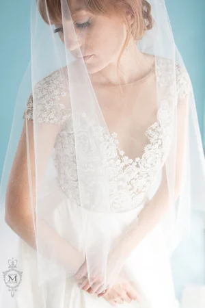 Diamond Dust veil by Justine M Couture — Justine M Couture 