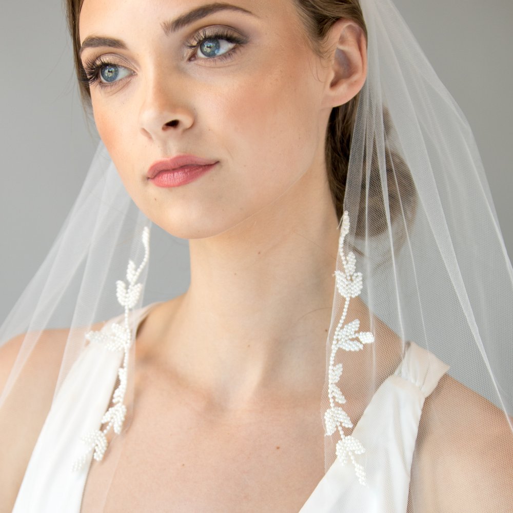 Jane Veil 32"L and 120"L M Couture Bridal Veils, Jewelry and