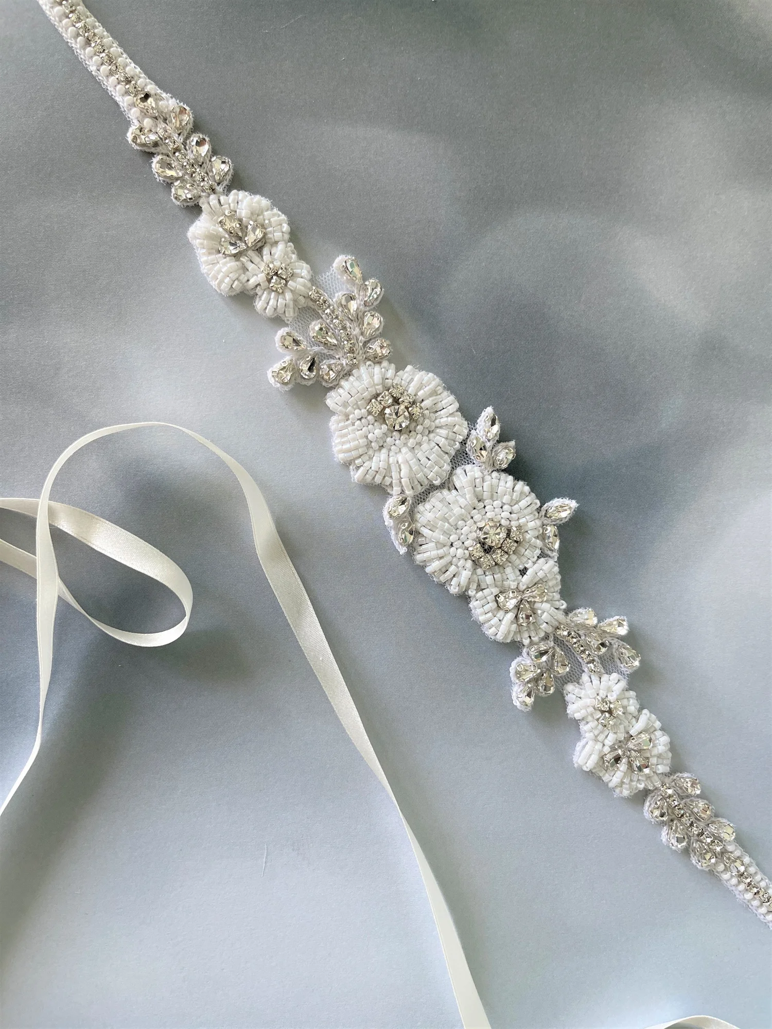 Sashes — Justine M Couture Bridal Veils, Jewelry and Accessories display picture 1