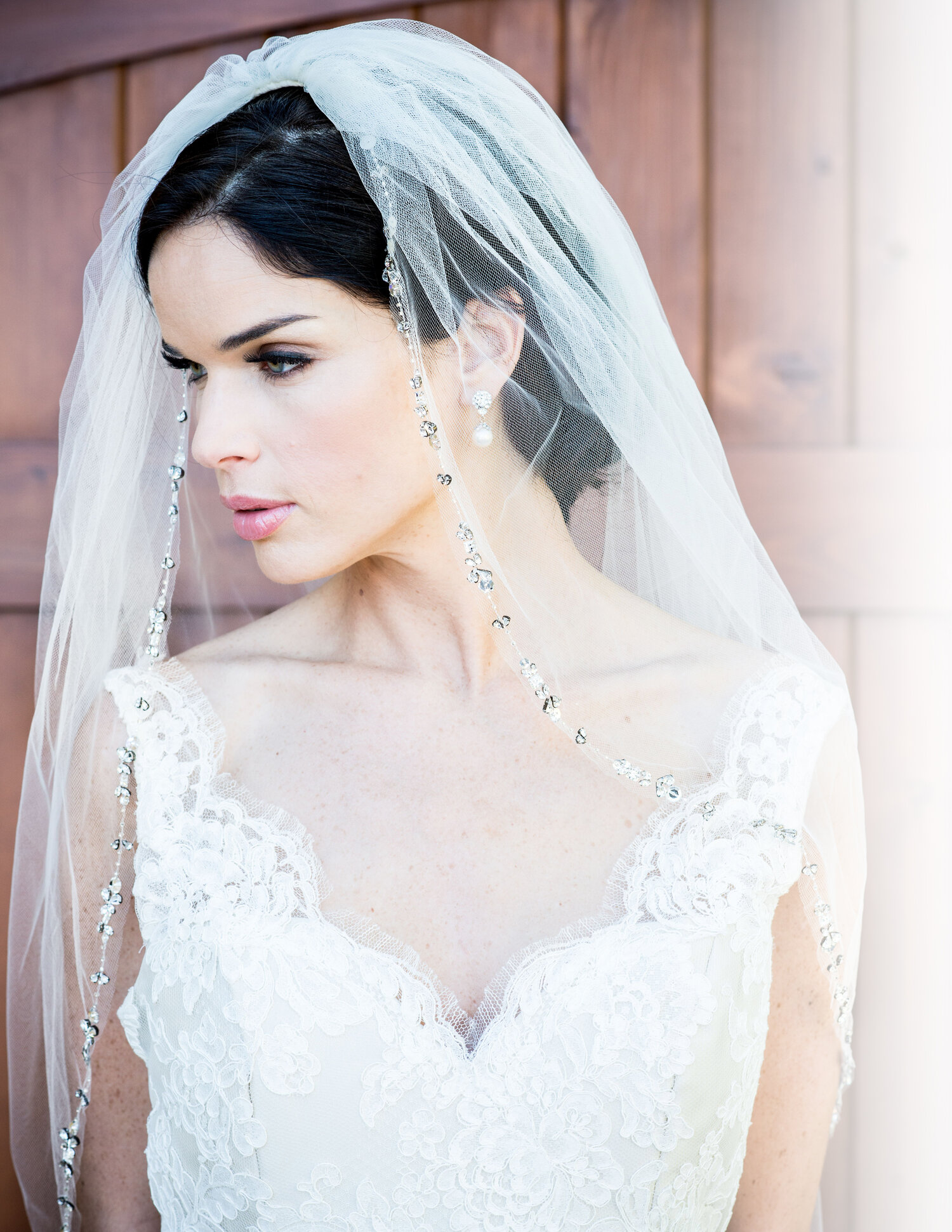 Erma Makenna Pearl Bridal Veil - Shop Wedding Veils | Dareth Colburn