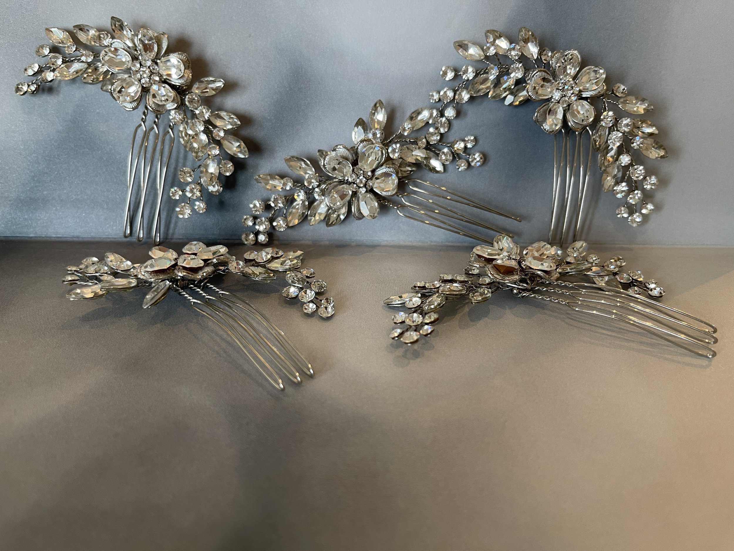 Pearl Cluster Hair Pins - set of 5 — Justine M Couture Bridal Veils,  Jewelry and Accessories