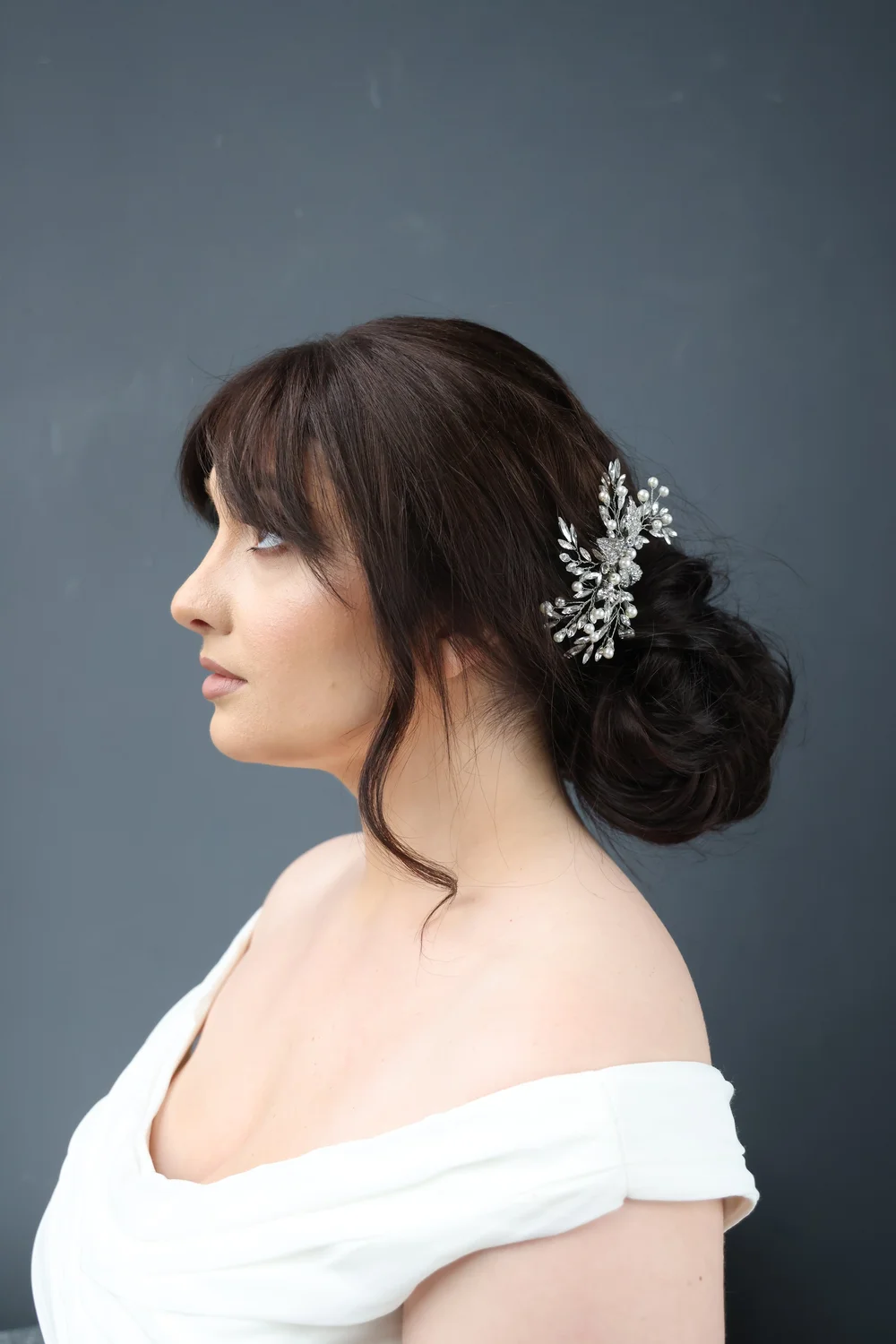 Headpiece Combs & Headbands — Justine M Couture Bridal Veils 