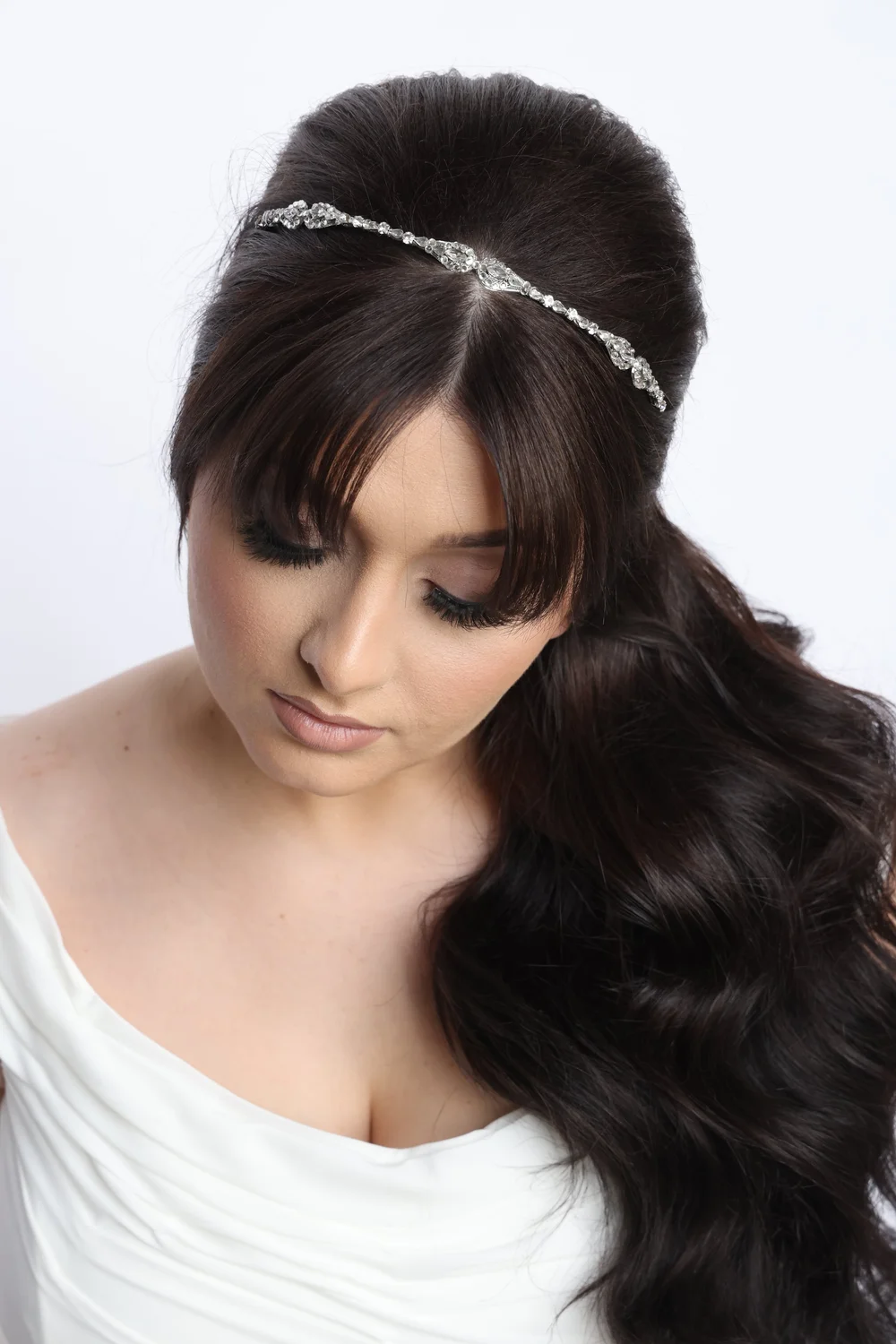 Headpiece Combs & Headbands — Justine M Couture Bridal Veils 