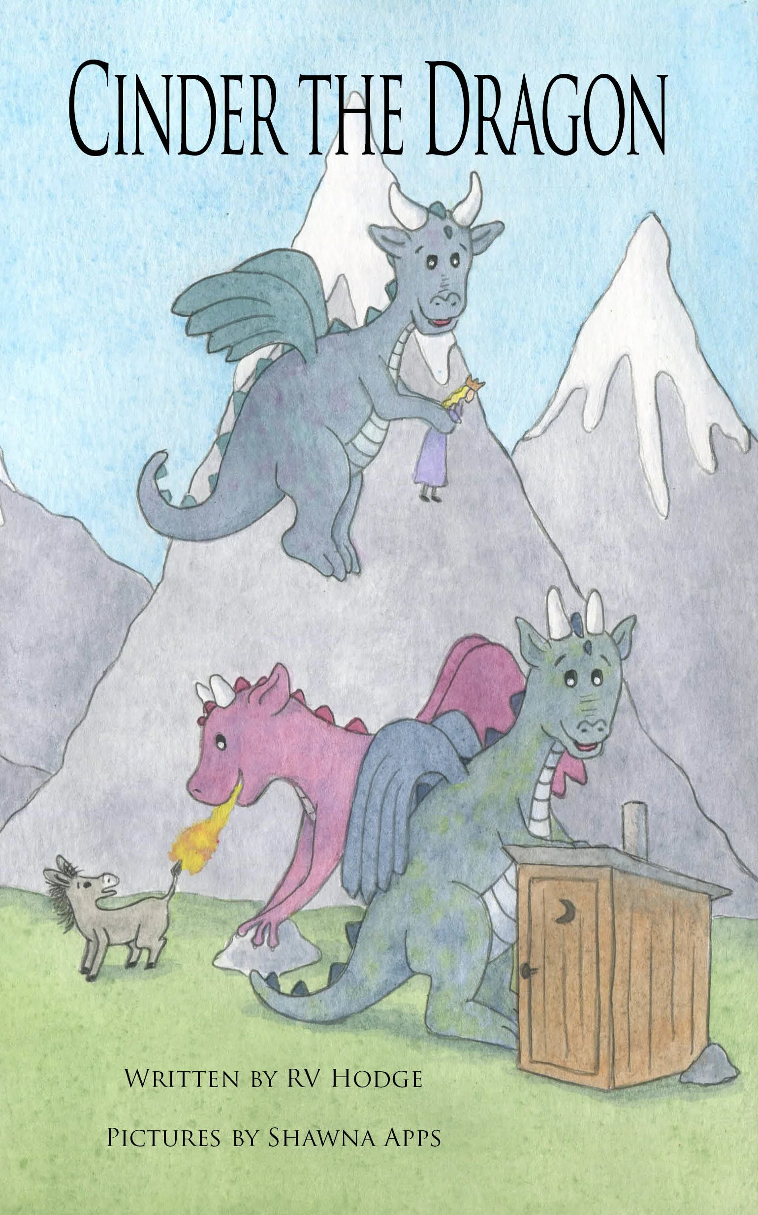 Cinder The Dragon RV Hodge Cinder The Dragon Front Cover