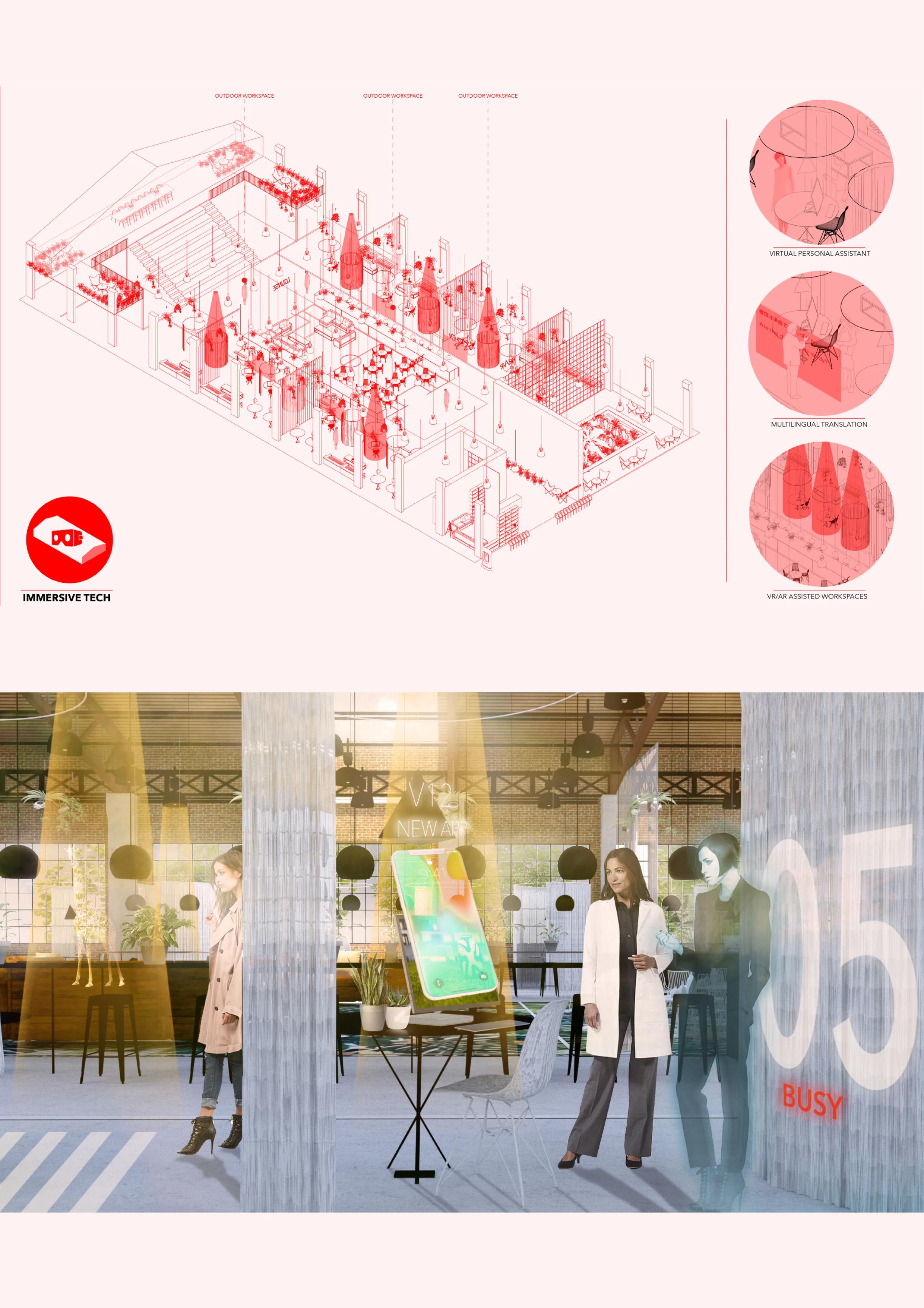 Immersive tech will continue to evolve and augment our way of working. We need to create spaces that allow for this constant change, while taking advantage of all the things on offer.