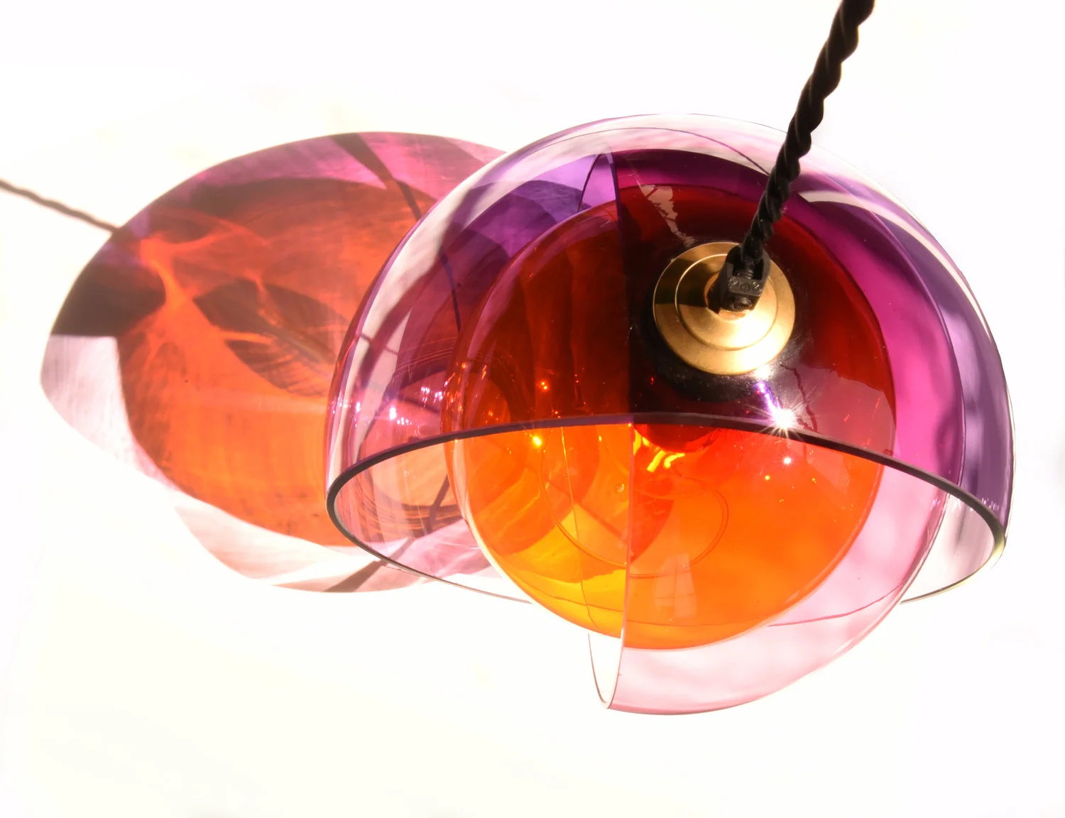 Atelier Aitken Monmouth Chromatherapy Orange Pink Purple Menage a Trois Pendant 2.jpg