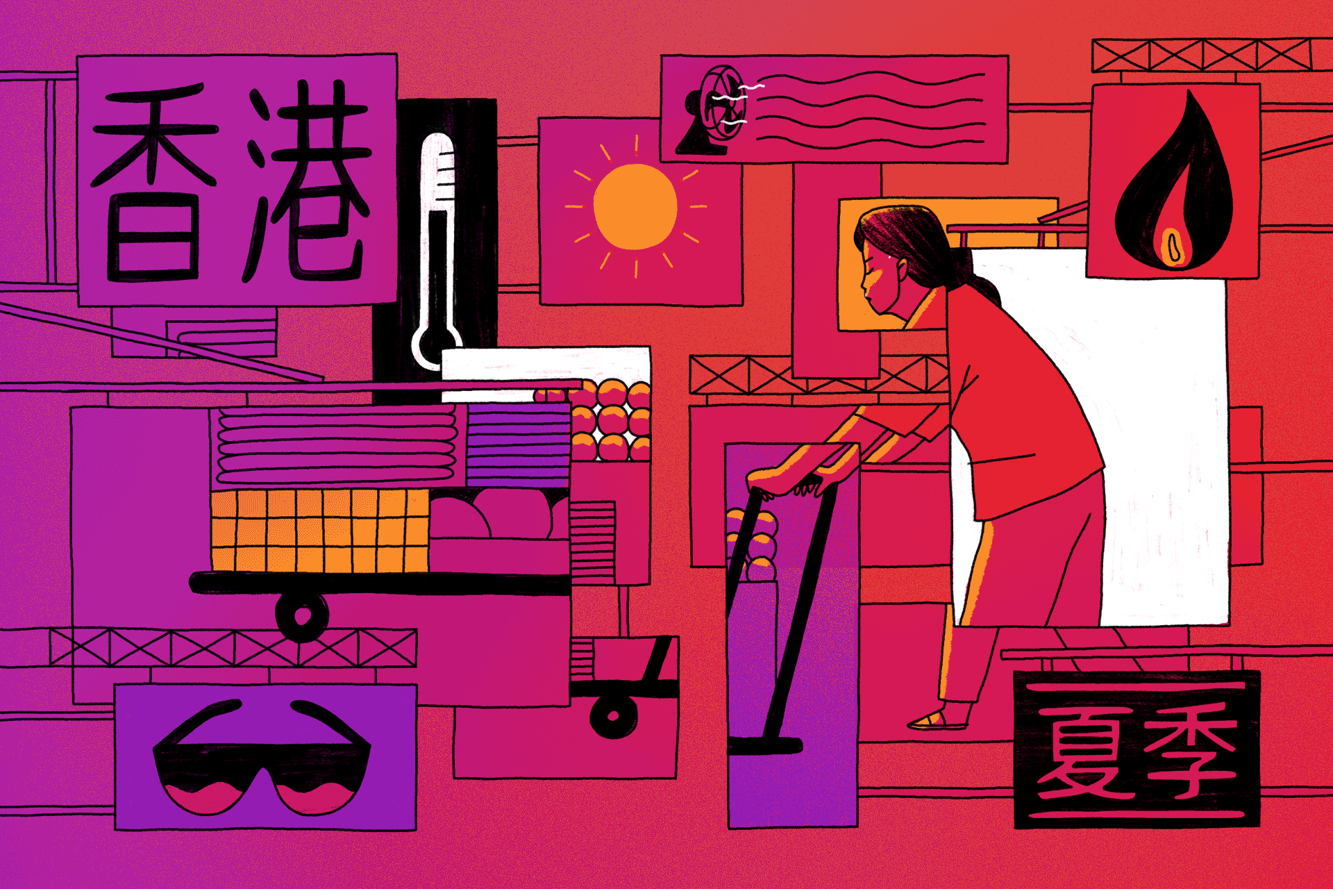 How Record Heat Wreaked Havoc on Four Continents