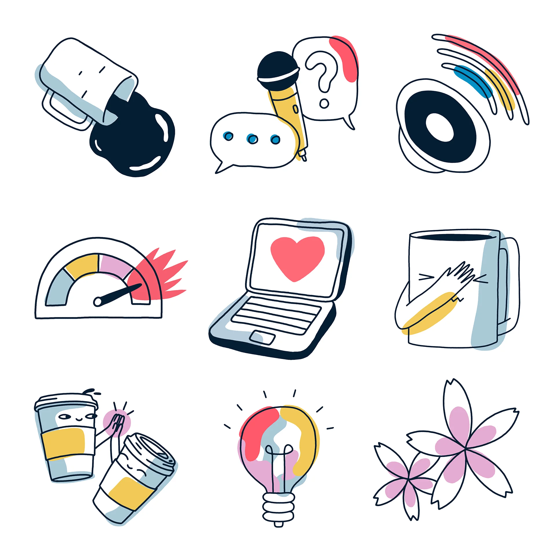 LinkedIn Sticker Set