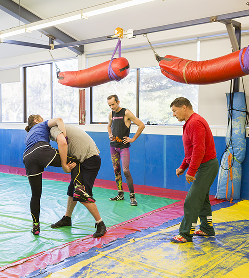 Wrestling at PCYC Erindale Centre