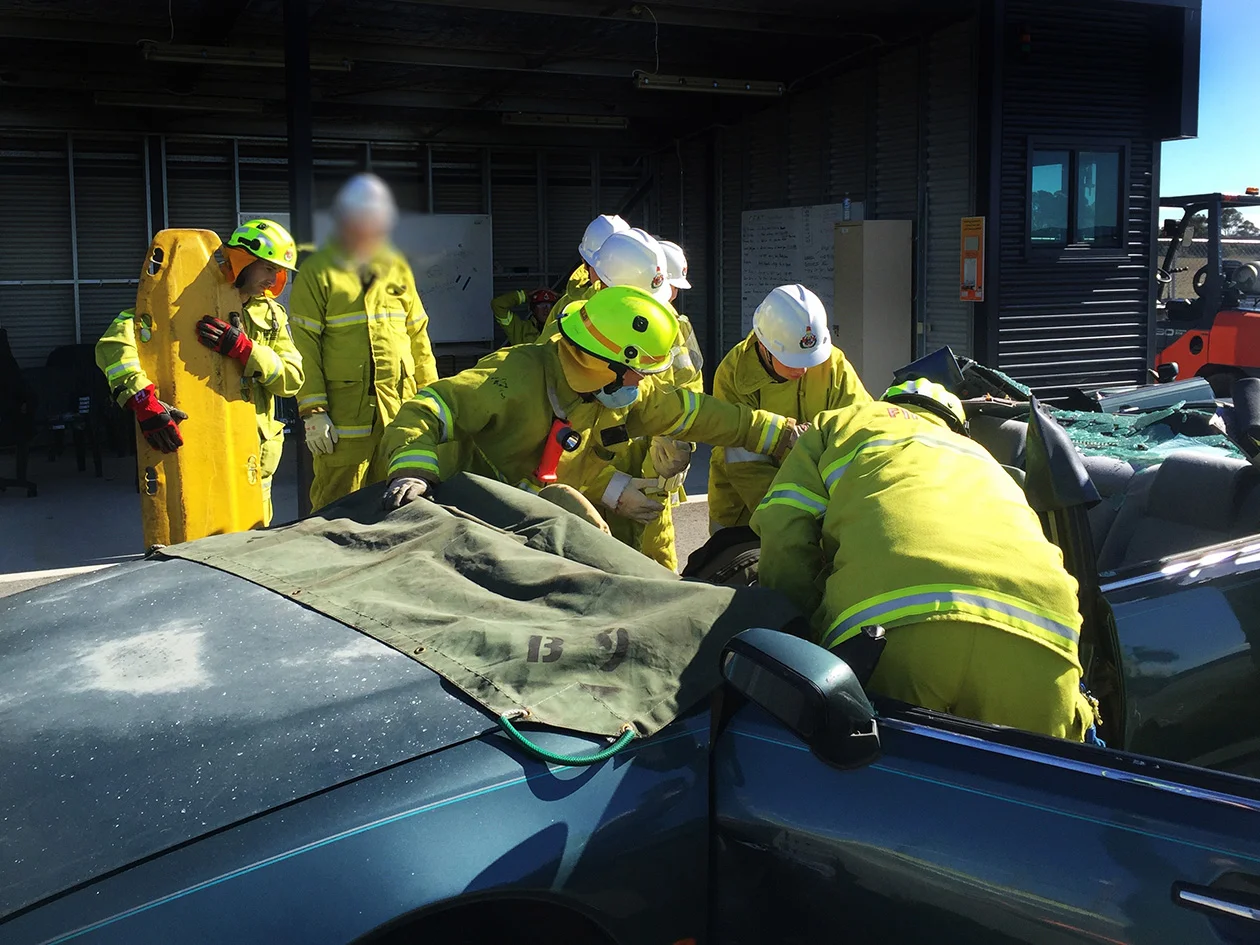 Canberra PCYC takes part in the ACT Fire & Rescue Road Safety Awareness program