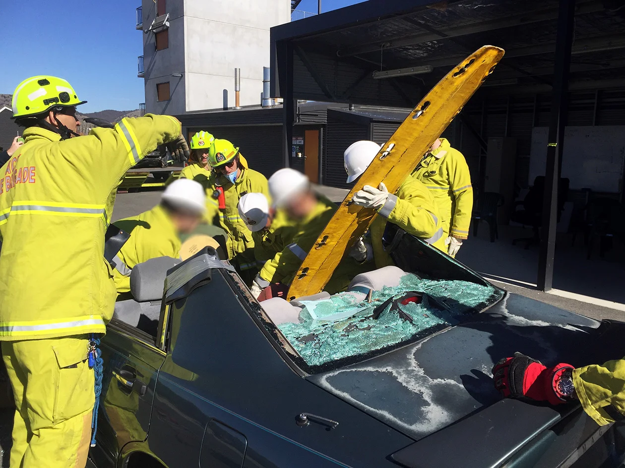 Canberra PCYC takes part in the ACT Fire & Rescue Road Safety Awareness program