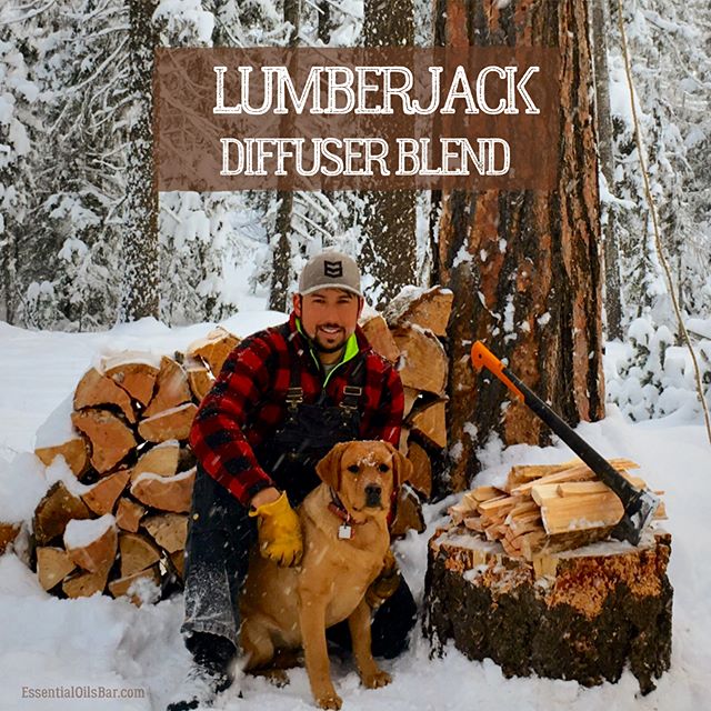 Feeling cozy with the Lumberjack Blend in the diffuser today! What are your favorite woodsy essential oils? @doterrafordudes