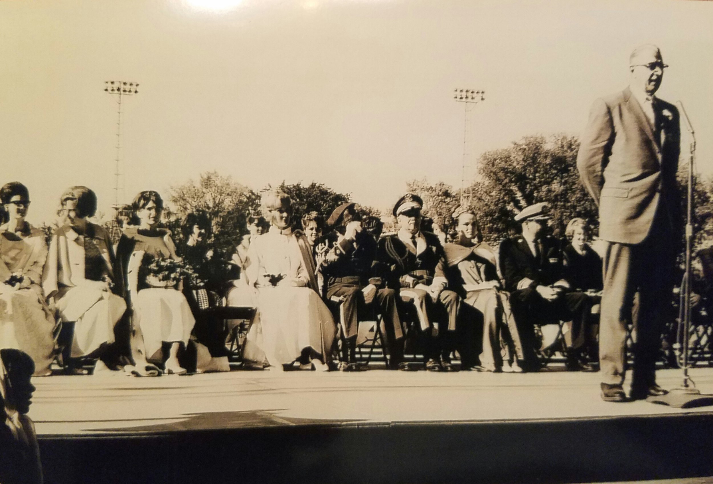  1965 - Queen of Snows Carla August &amp; Grandfather August Augst 