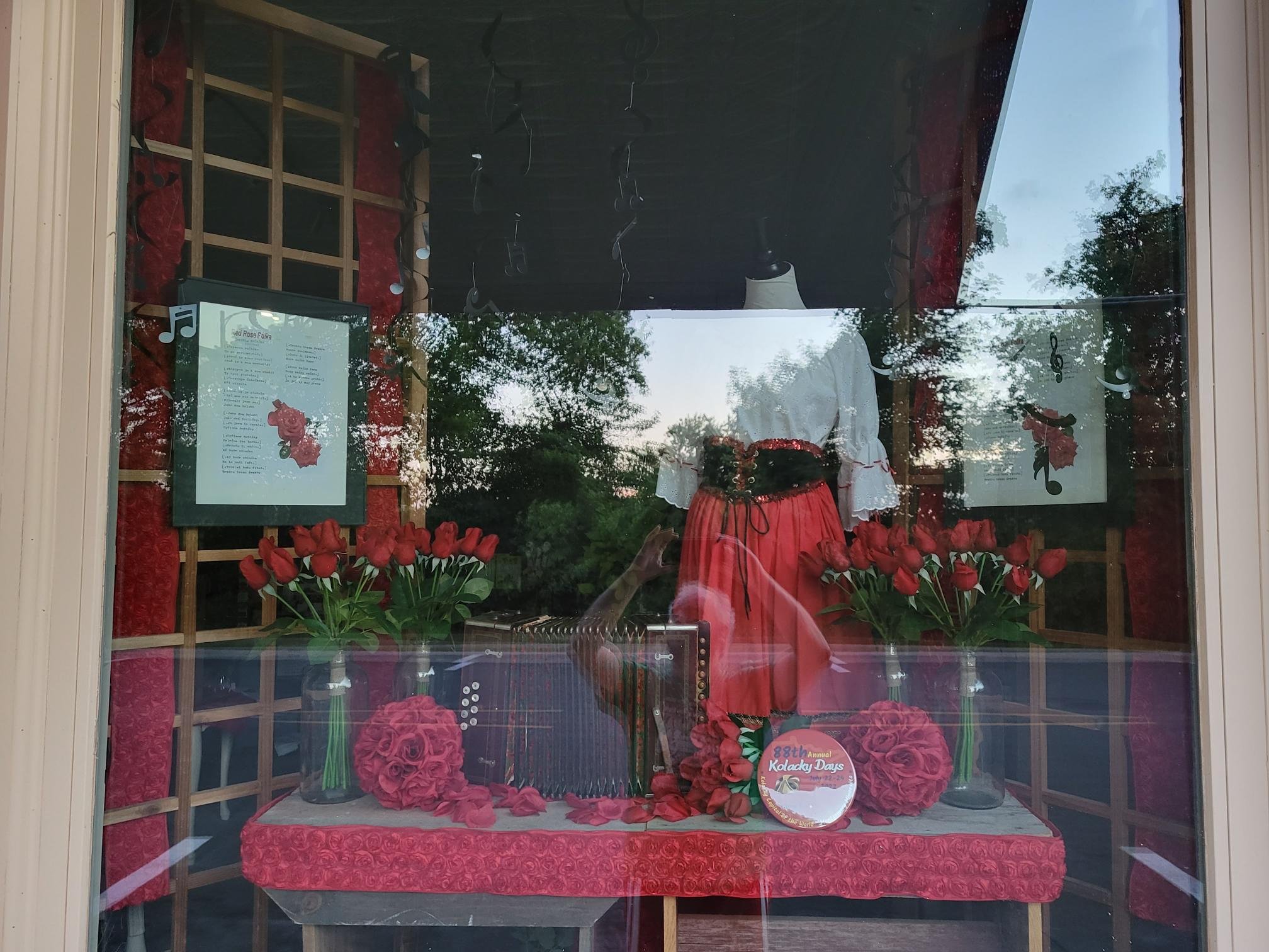 Kolacky Days Window Display - Posy Floral & Gifts - Montgomery MN.jpg