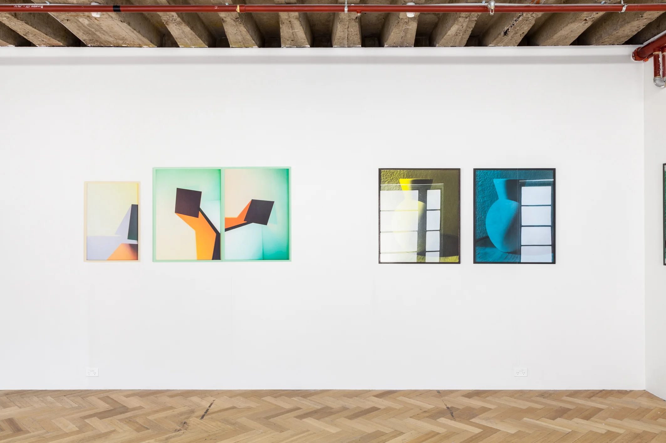 Wallpaper (Lydia Wegner, Janina Green) (detail), 1758 x 220cm, PVC free wallpaper, 2016