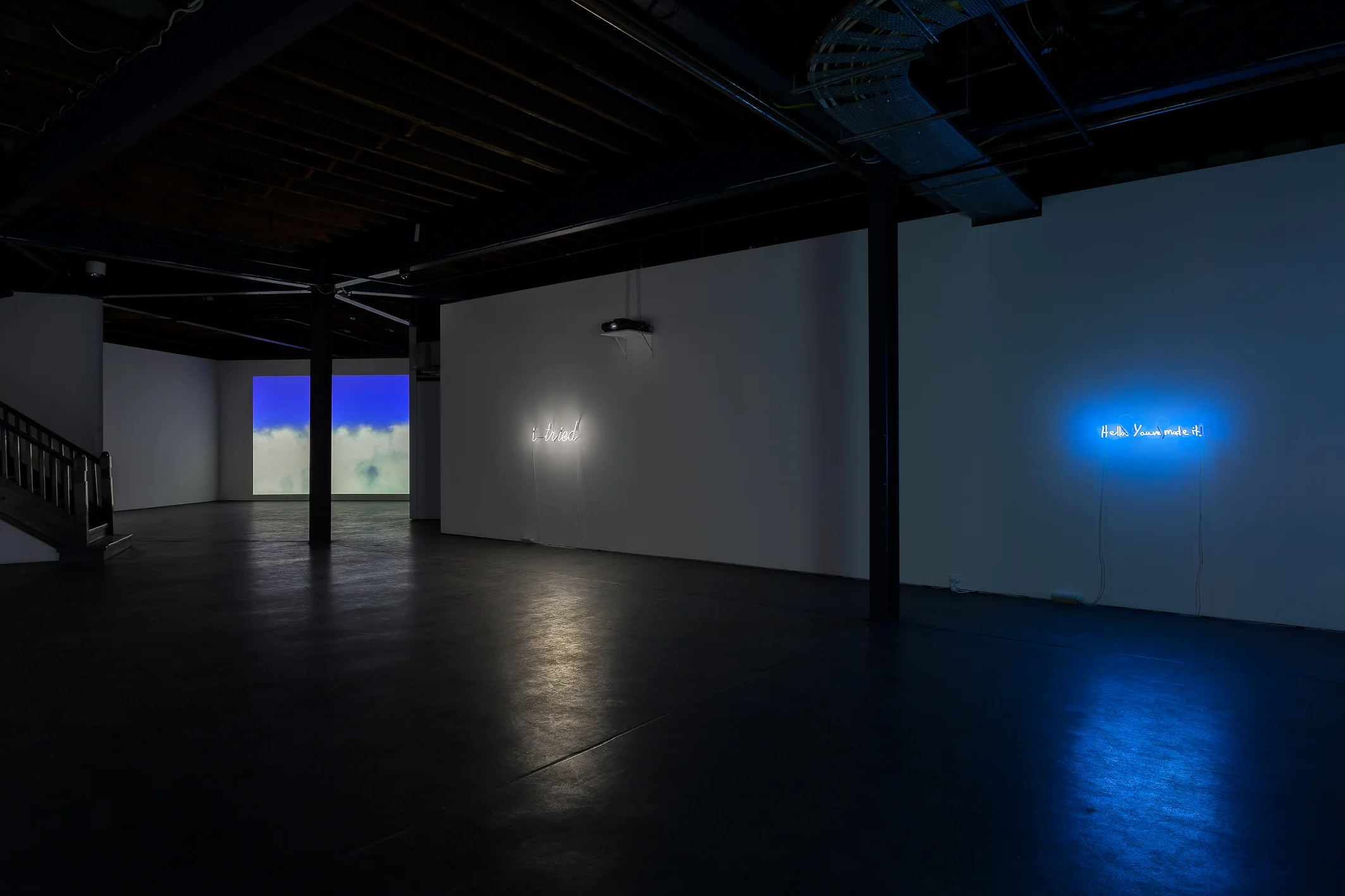  Installation images courtesy of Christo Crocker (Video work Grant Stevens) 