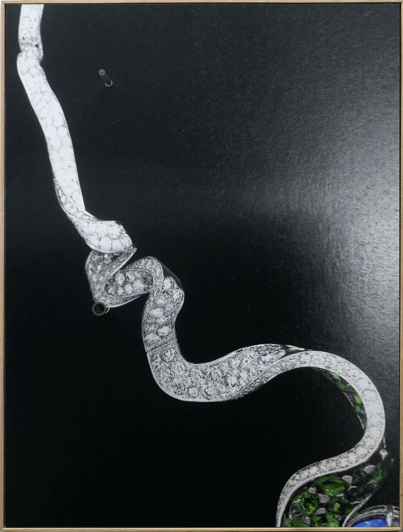   Diamond , Chromogenic Print, Glass 