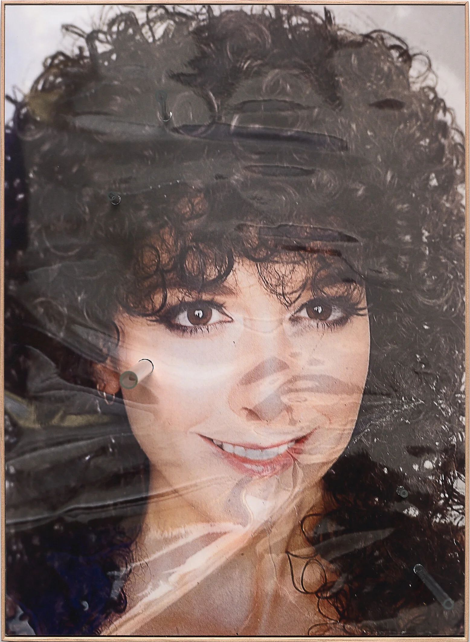   Wrap Breathe Plastic , Chromogenic Print, Glass 