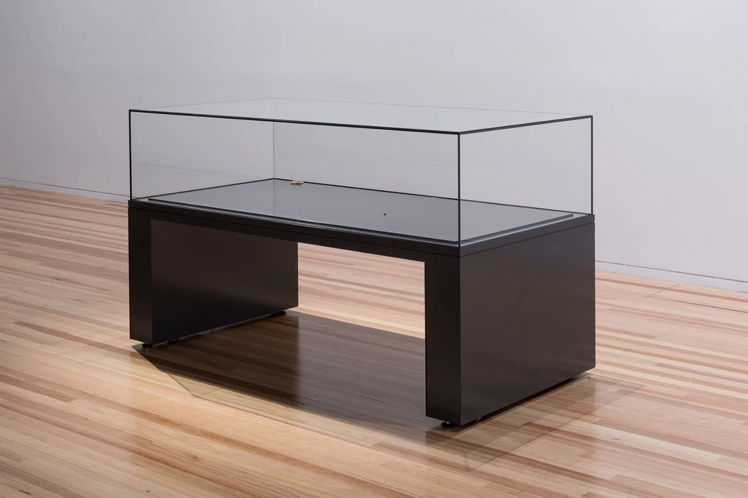   The beginning or the end , silver, chipboard, vitrine 