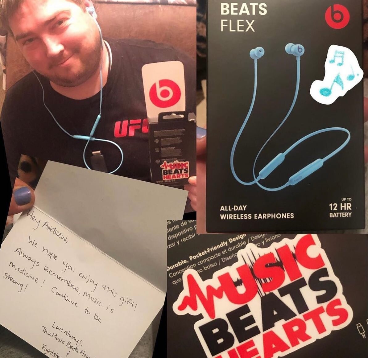 Appreciate post for our partners at @applemusic @beatsbydre for always helping put smiles on our friends faces 🎶 💊 ❤️