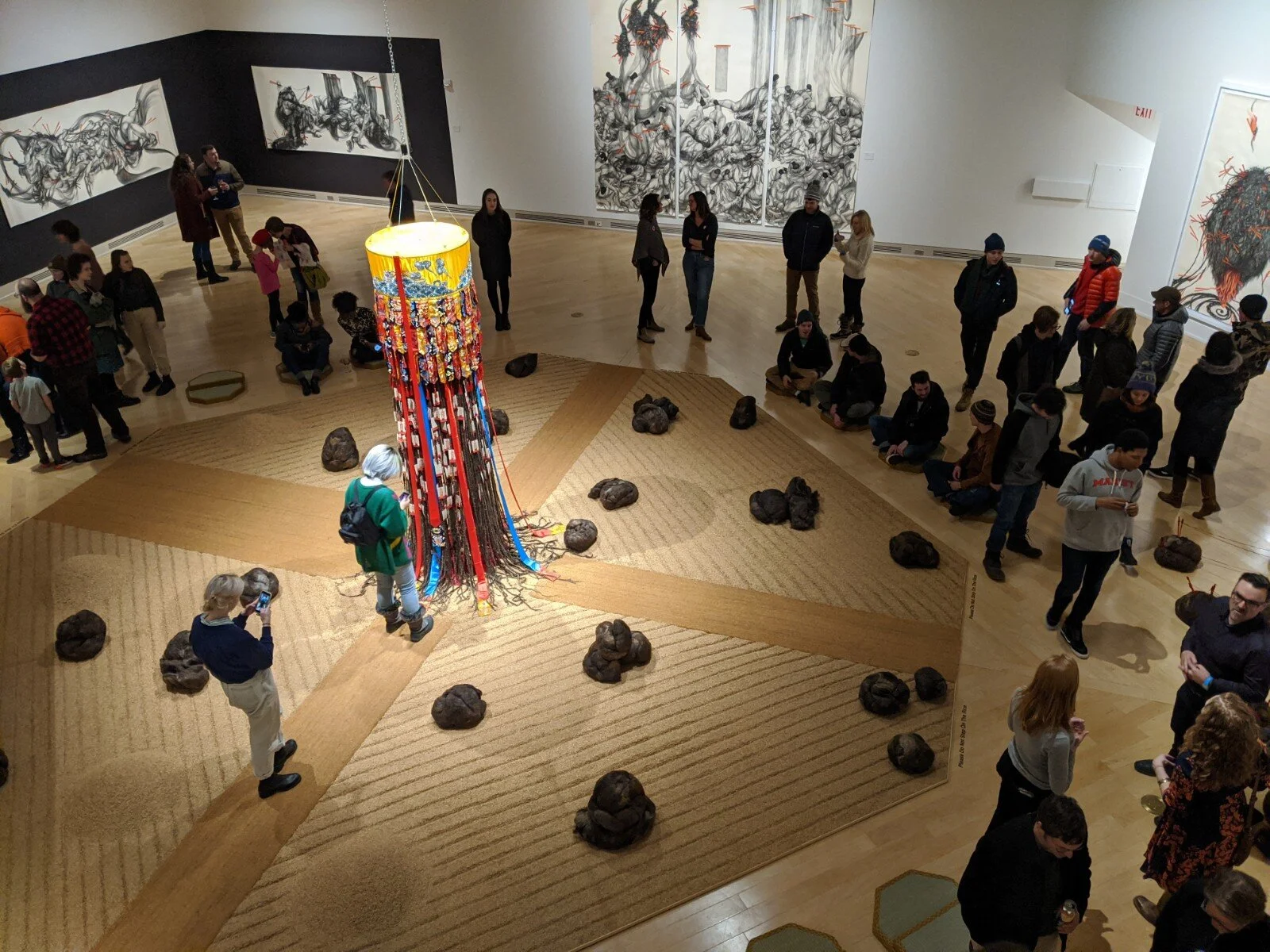 連。鏈個展 亞伯拉契特清視覺藝術中心，布恩，北卡羅蘭納州，美國