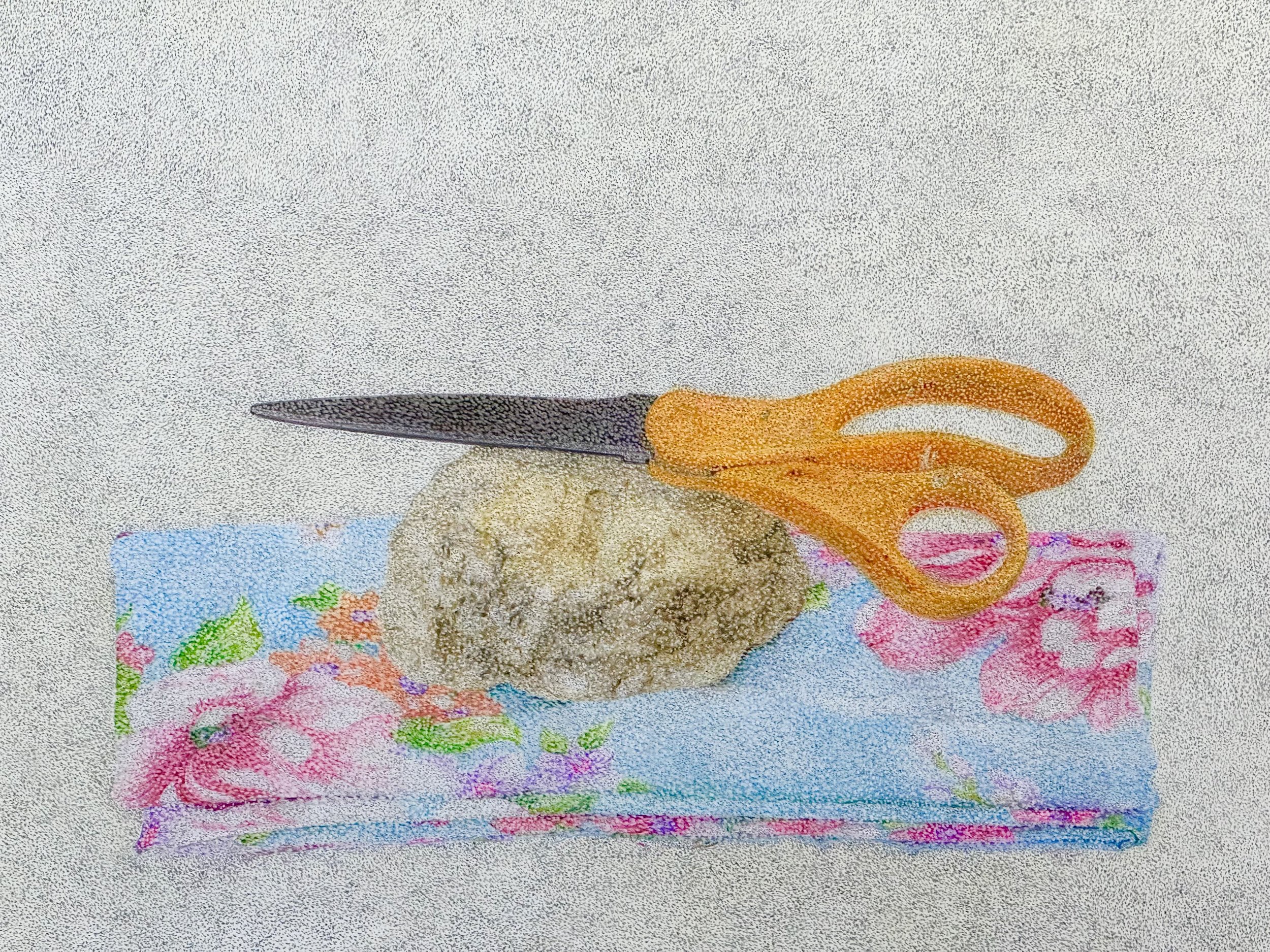 Paper, Scissors, Rock #3 Detail