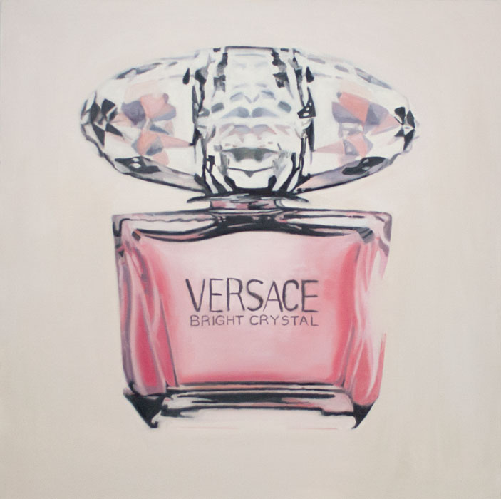  Versace (for Dash) 2012 oil on canvas 30 x 30 in. 