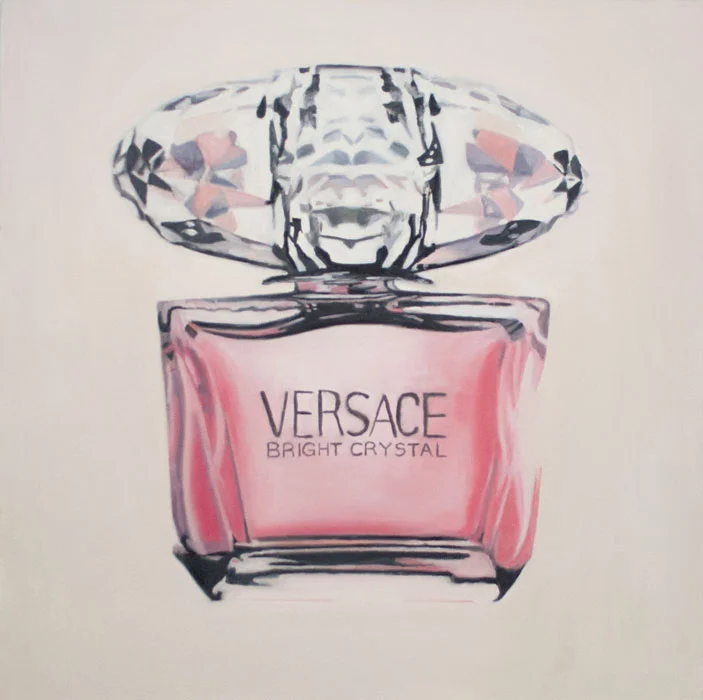 Versace (for Dash) 2012 oil on canvas 30 x 30 in.