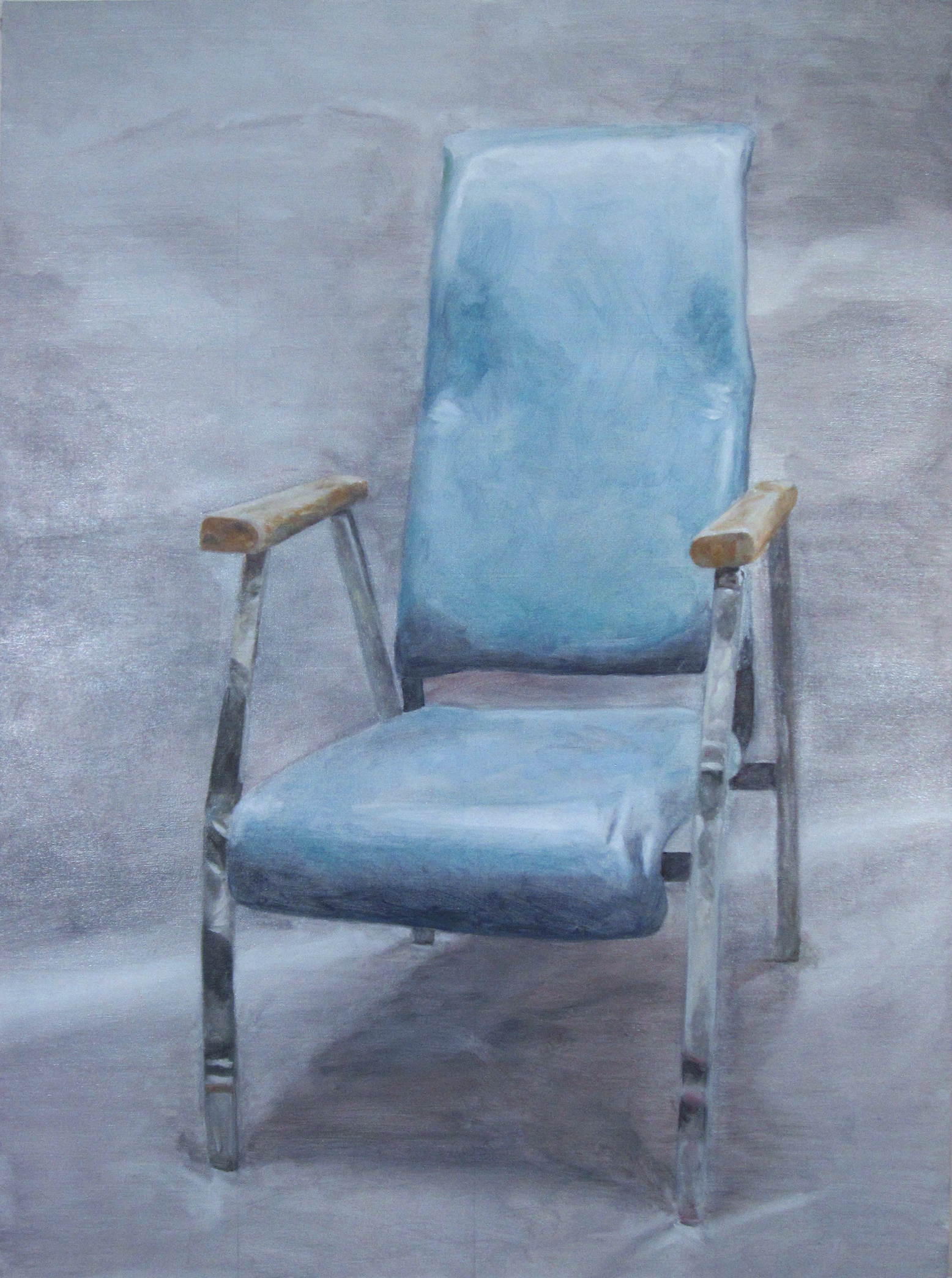  Prop Hospital Chair no. 1 2014 oil on canvas  40 x 30 in. 