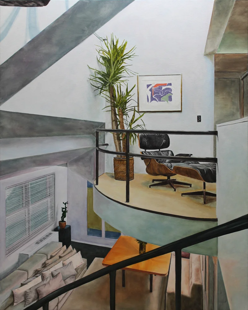 American Collection Painting 2 2015 oil on canvas 60 x 48 in.