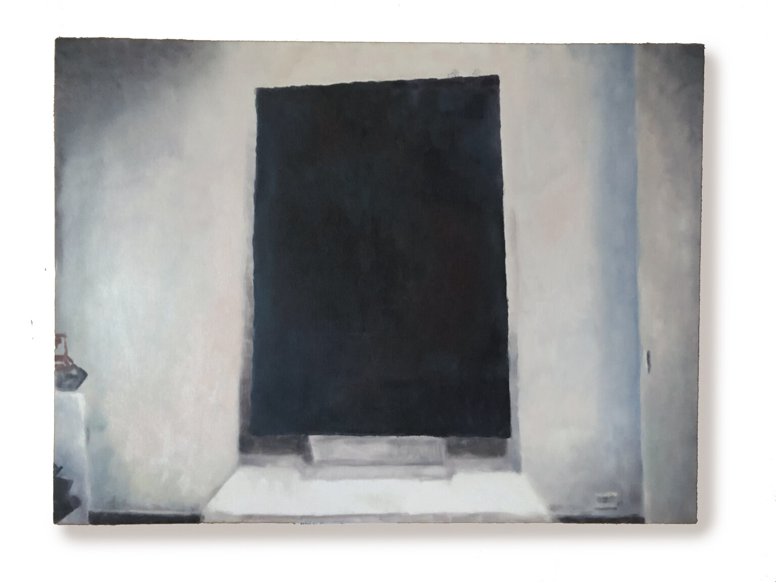  Ab Ex (Reinhardt) 2019 oil on canvas 18 x 24 in. 
