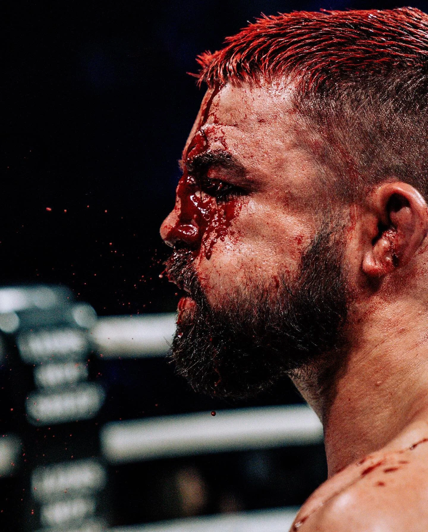 BKFC 27 London @bareknucklefc 
no words.. straight out of a movie